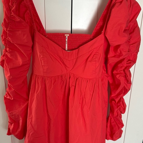 NWT Free People Lindsay Babydoll Dress Size Medium - Picture 6 of 9